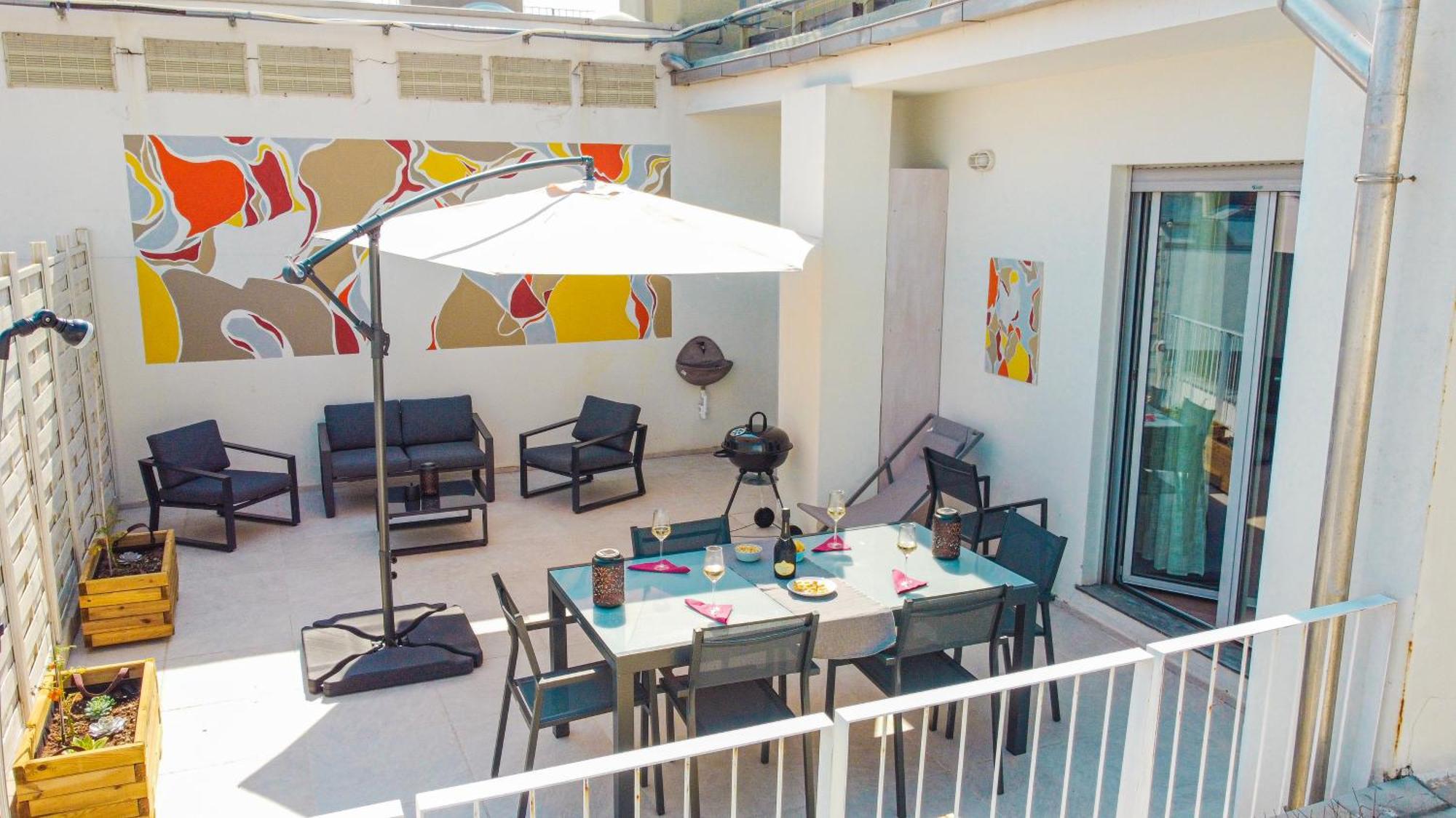 Attico Luxury Con Parcheggio E Terrazza Vista Mozzafiato Apartamento Génova Quarto foto