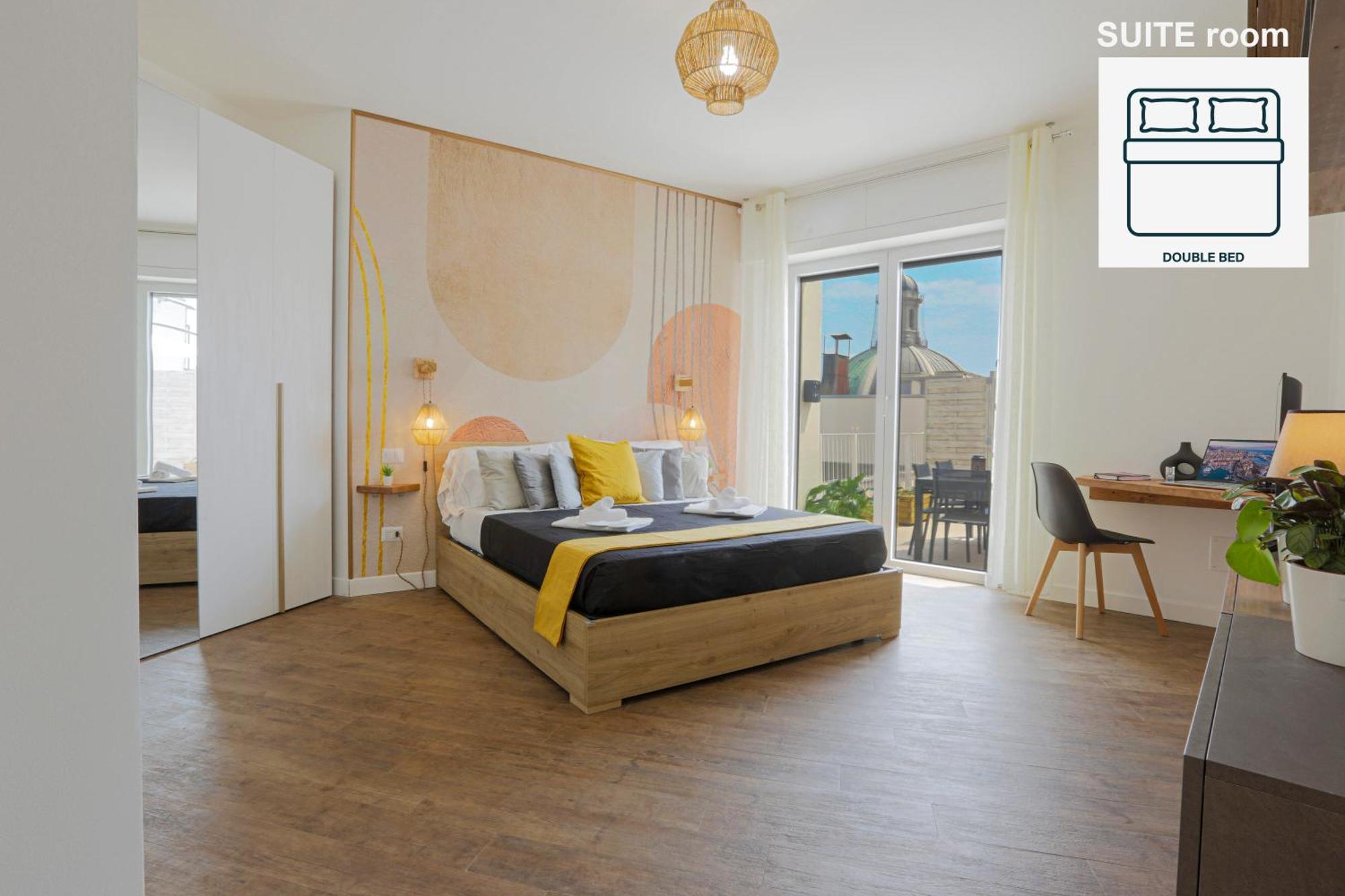 Attico Luxury Con Parcheggio E Terrazza Vista Mozzafiato Apartamento Génova Quarto foto